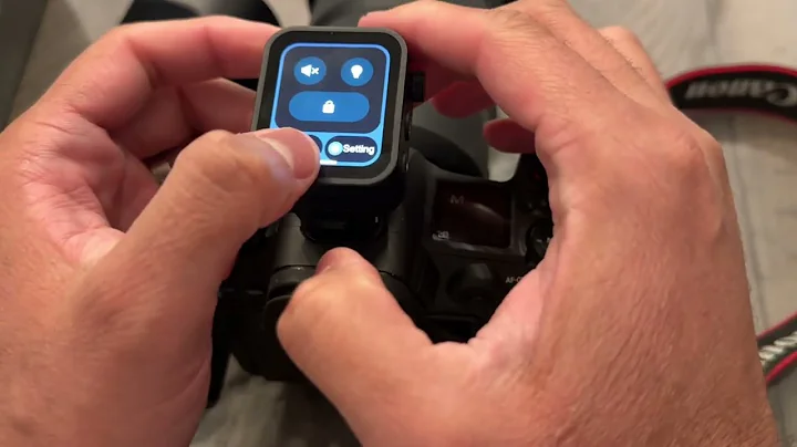 Neewer Z2c with Godox X3C trigger #neewerz2c #neewer #godox #godoxv1 #godoxx3c #canonr5