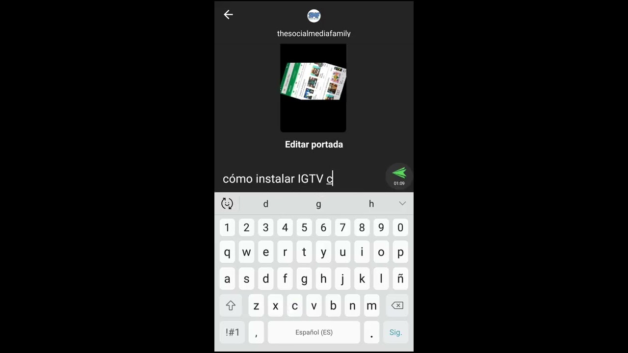 Cómo subir un video a IGTV (Instagram) - YouTube