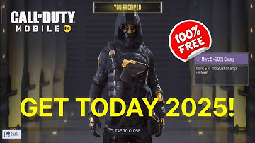 HOW TO CLAIM FREE MERC 5 - 2021 CHAMP in COD Mobile *2025*