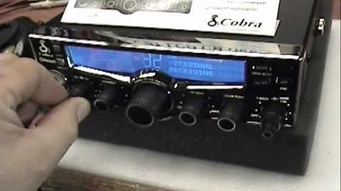 Cobra 29LXBT with RFX Tune-up Report