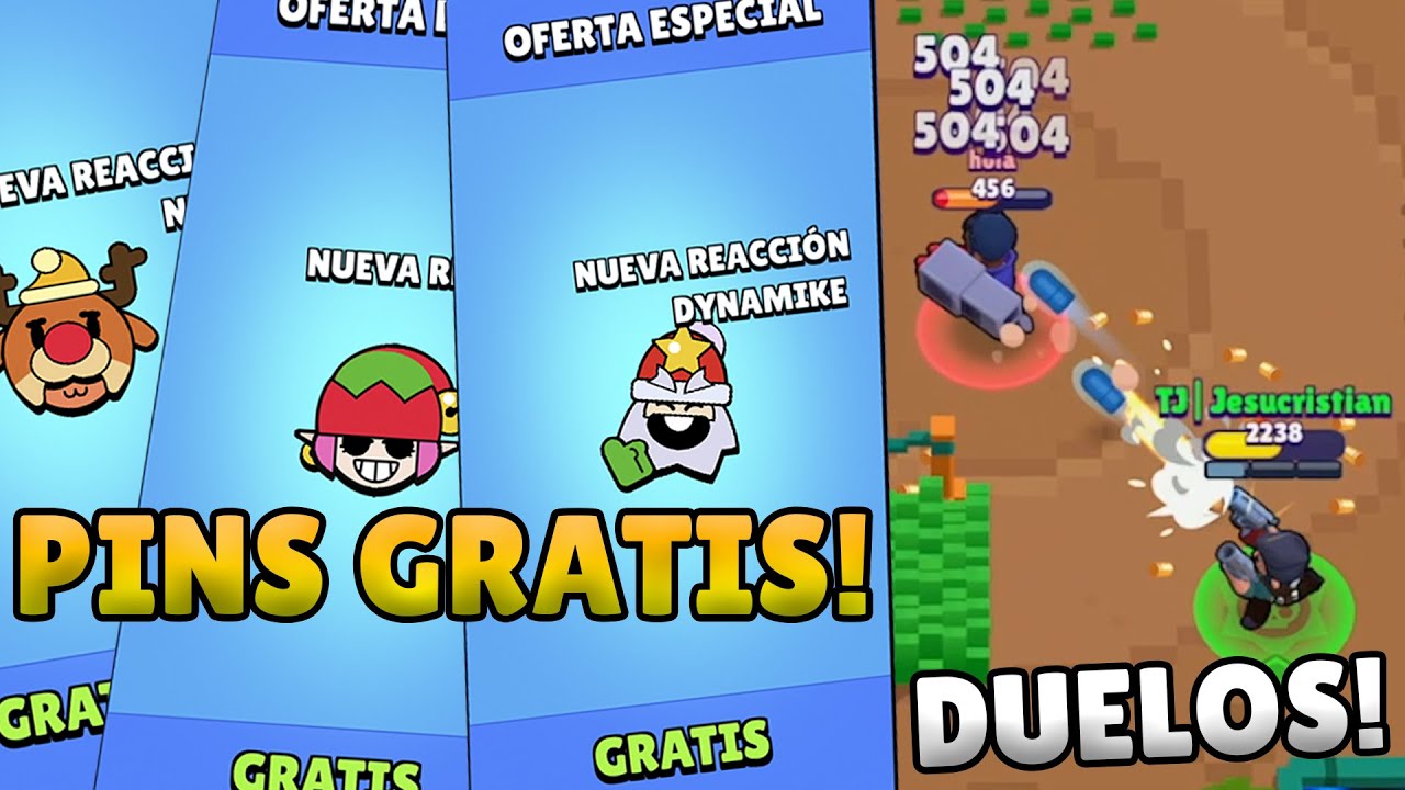 Supercell Regala Pins Exclusivos Y Pruebo Por Primera Vez Los Duelos Me Encantan Brawl