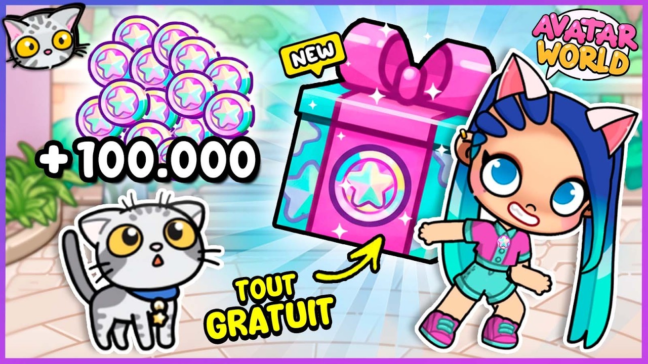 🪙✨ RÉCLAME GRATUITEMENT TOUTES les PIÈCES d’Avatar World ! Secrets Partie 1