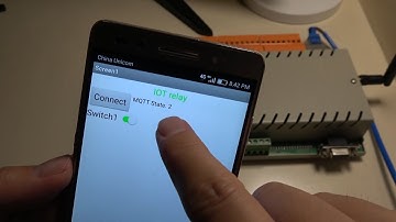 make own android phone app remote control relay by MIT App Inventor