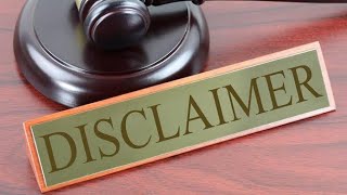 Full legal disclaimer of all Senima Investing content past and future!