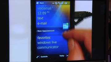 Windows Mobile 6.5 Demo Part 1 At CTIA 2009