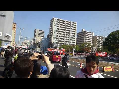 2016広島東洋カープ優勝パレード  2016年11月5日　（広島市平和大通り）