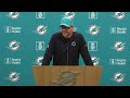 Darrell Bevell meets with the media | Miami Dolphins