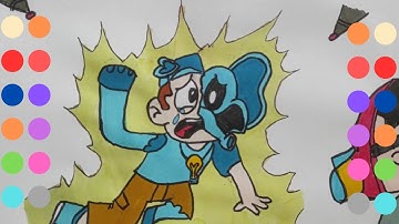 Drawing Poppy Playtime Chapter 3 Bunna Bubbaphant Sad Story Origin