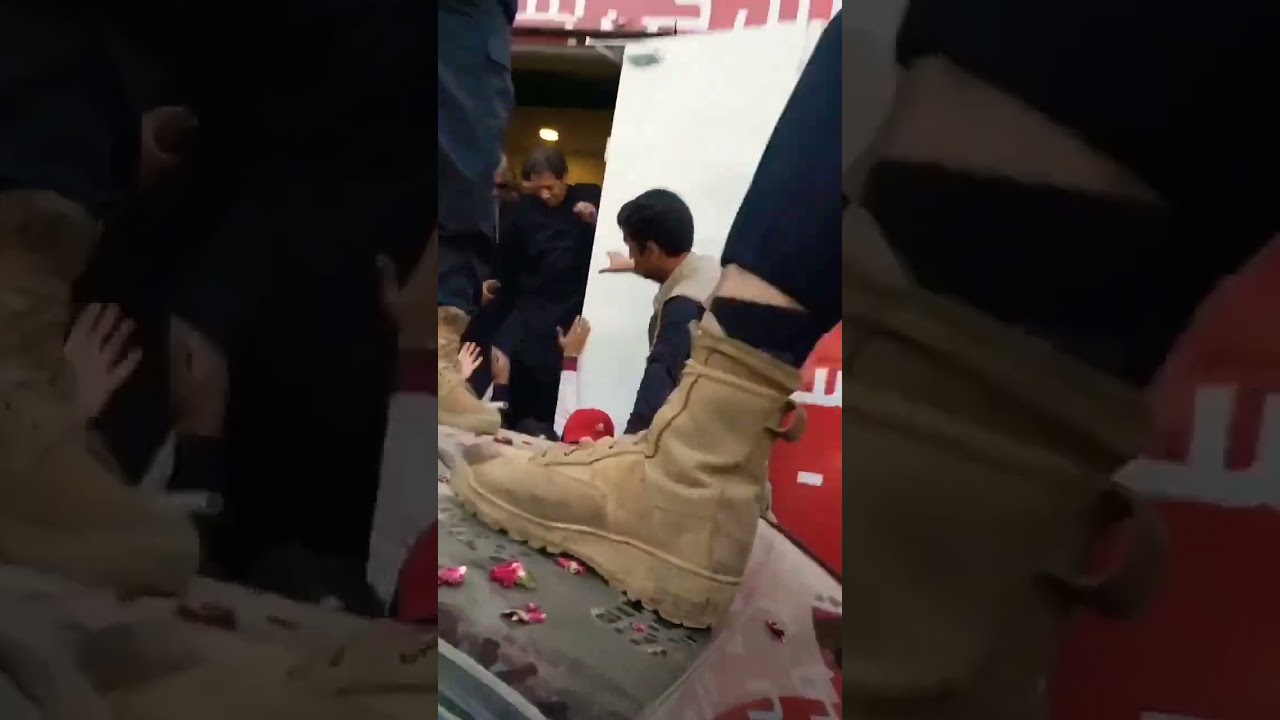 Imran Khan Vedio after Firing on Container💔 