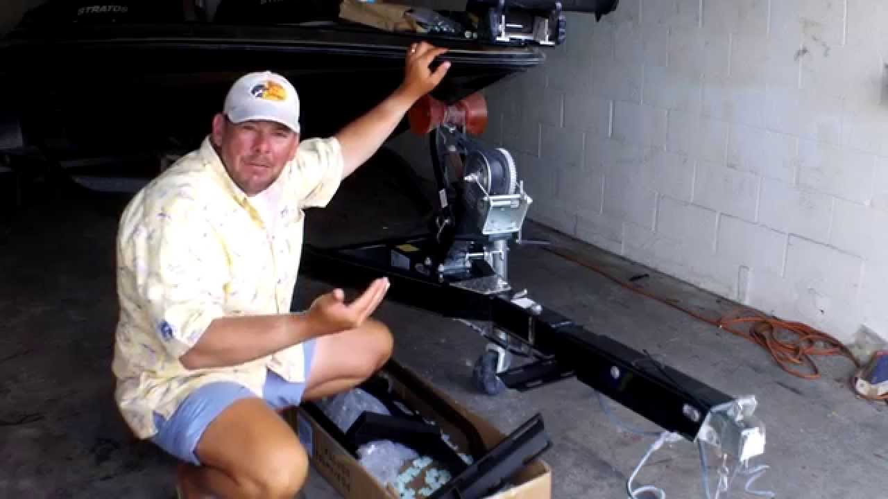 How To Install the Easy Step System on Bass Boat Trailer 