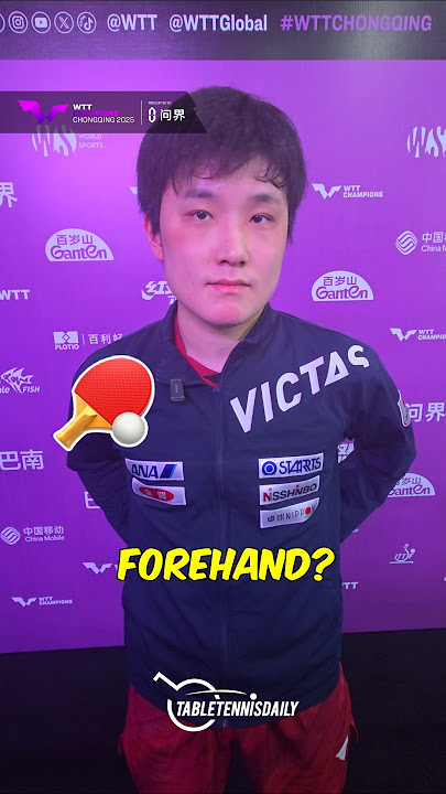 Harimoto builds his perfect table tennis player! 👷‍♂️🏓