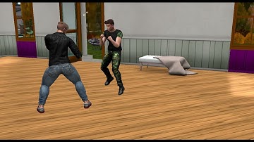 Explosive animation - Side Kicks | #3d  #animation  for @secondlife