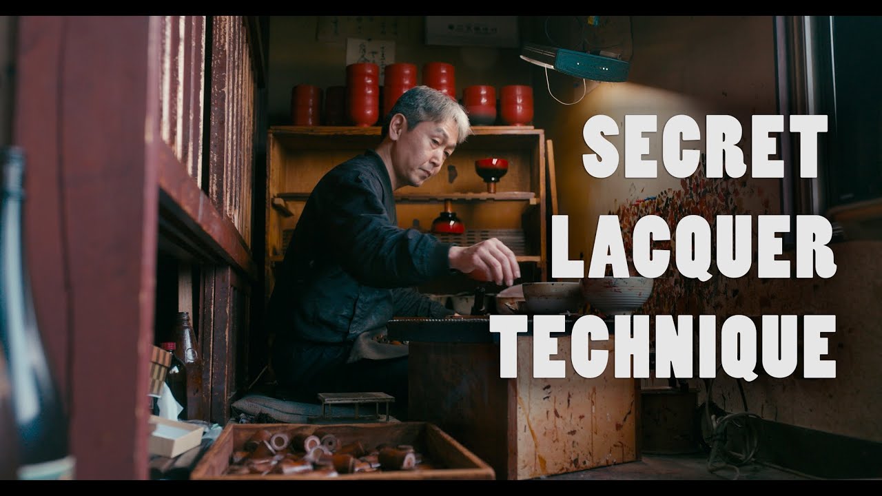 This Lacquer Artisan Is The Only One Using This Technique to Make