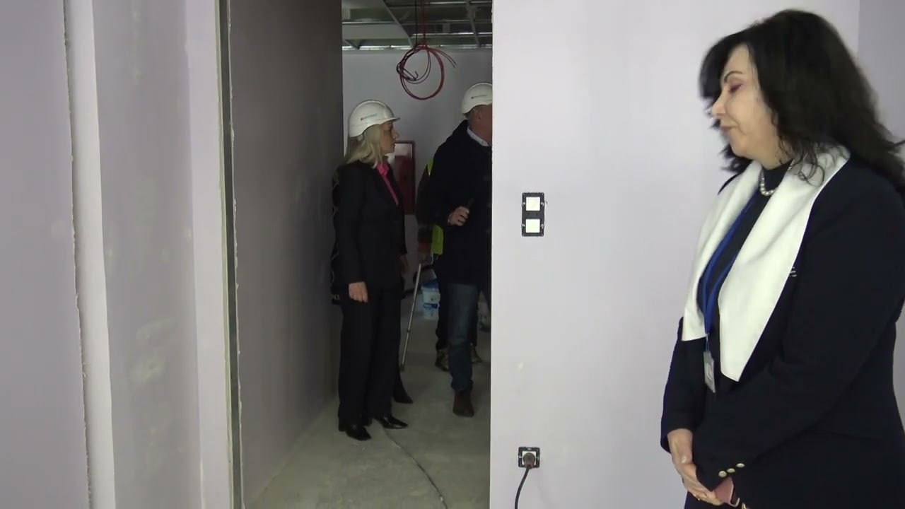 Λάρισα: επιθεώρηση έργων στο Πανεπιστημιακό Νοσοκομείο