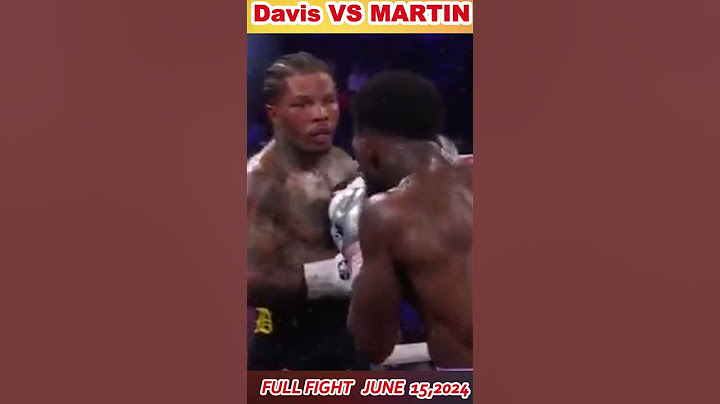 Davis vs Martin – The June 15th Lightweight Collision