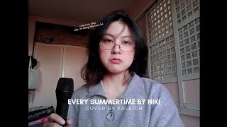 niki • every summertime cover