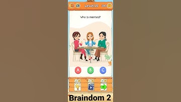 Braindom 2 Riddle - Who is Married ? Level 10 On VB Wonders ❤️ Subscribe Now....!!