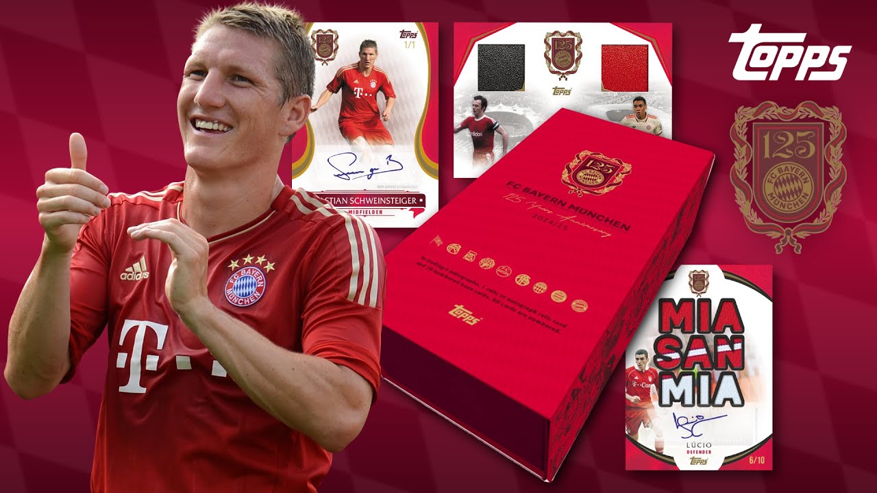 ОТКРЫВАЕМ *НОВЫЙ* НАБОР К 125-ЛЕТИЮ TOPPS BAYERN! 🏆