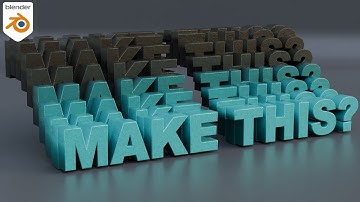 Blender Tutorial :Create This Cool Geometry Nodes Text Animation in Blender |Geometry Nodes Tutorial