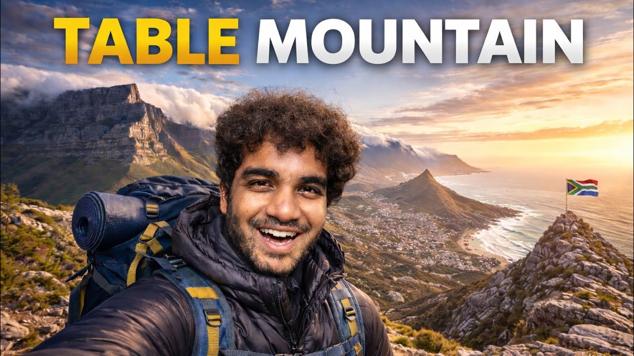 “I Hiked South Africa’s Craziest Table Mountains! 🤯🇿🇦”|Capetown|Southafrica