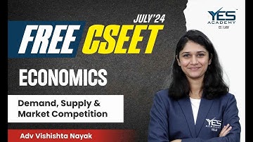FREE CSEET Economics Online Classes (Lec 18) | FREE CSEET LIVE Batch July 24