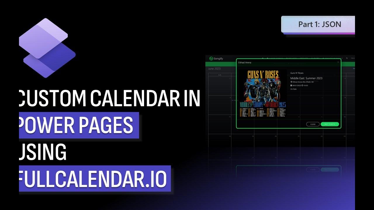 Integrate FullCalendar.io in Power Pages Part 1 Event Objects in