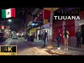  tijuana streets at night   zona norte  2024 4k