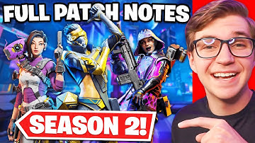 OVER 100+ BUG FIXES & CHANGES in *NEW* Season 2 Apex Mobile Update! (Patch Notes)