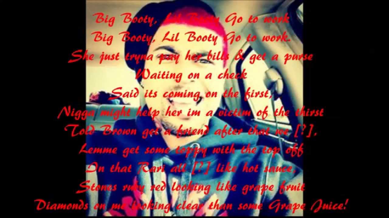 Kid Red Ft Chris Brown Fool Wit It (Lyrics)