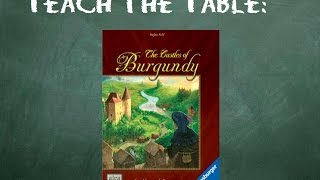 How to play The Castles of Burgundy @TeachTheTable