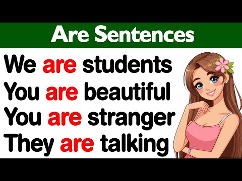 “Are” Short English Sentences For Reading | Easy English eading Practice for Beginners Sentences