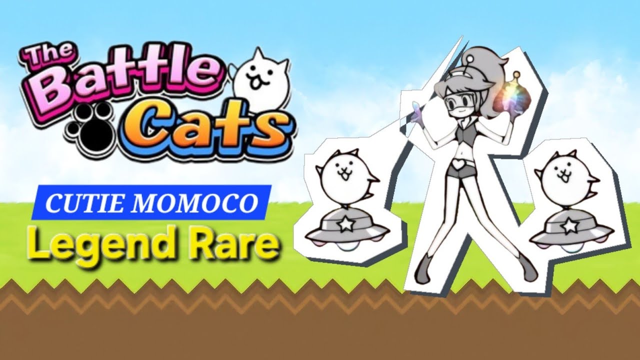momoco♡ I trying my New Legendary Rare Cat CUTIE MOMOCO | The Battle Cats