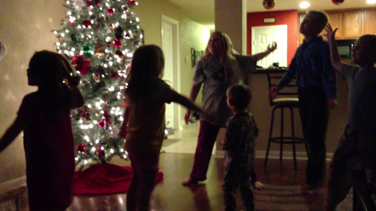 Kids at Davids Dancing to What Does the Fox Say 