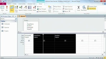 Microsoft Access 2010 Tutorial: Modify the Query Design | K Alliance