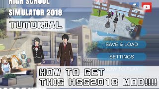 How to get CherryDev's Highschool Simulator 2018 Mod! 🤭 (NEW SCHOOL, CLOTHES, MAKEUP) // HSS2018