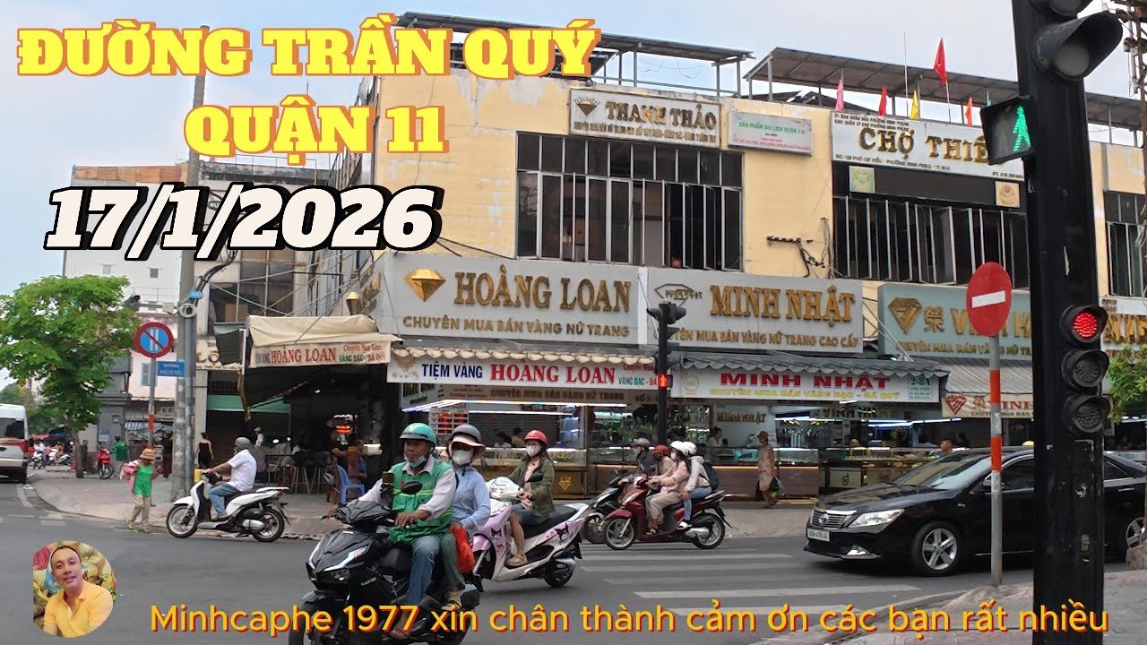 ĐƯỜNG TRẦN QUÝ..QUẬN 11..BÊN HÔNG CHỢ THIẾC...ĐÔNG VUI AH NGHEN...17/1/2026