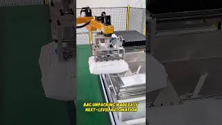 Bag Unpacking Made Easy Next Level Automation😎 #depalletizing #automation #palletizer #palletizing