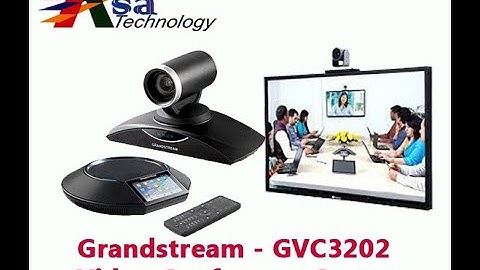 Grandstream video conferencing system