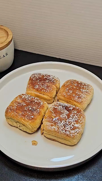 Croissant with mango whipped cream |Huda's Kitchen