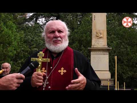 წიწამურში, წმინდა ილია მართლის მკვლელობის ადგილზე წმინდანისადმი სავედრებელი პარაკლისი  აღევლინა