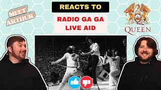 INDIE BAND react to Queens GREATEST Performance EVER!! Radio Ga Ga Live Aid | Meet Arthur Reacts