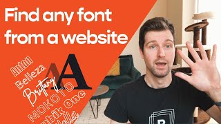 How to find what font a website is using 🎨
