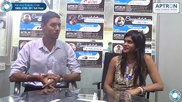 Vikram  Got Placed in HCL Company as Networking Engg 2017 | By APTRON