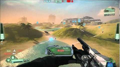 Tribes Ascend: Team Deathmatch Gameplay