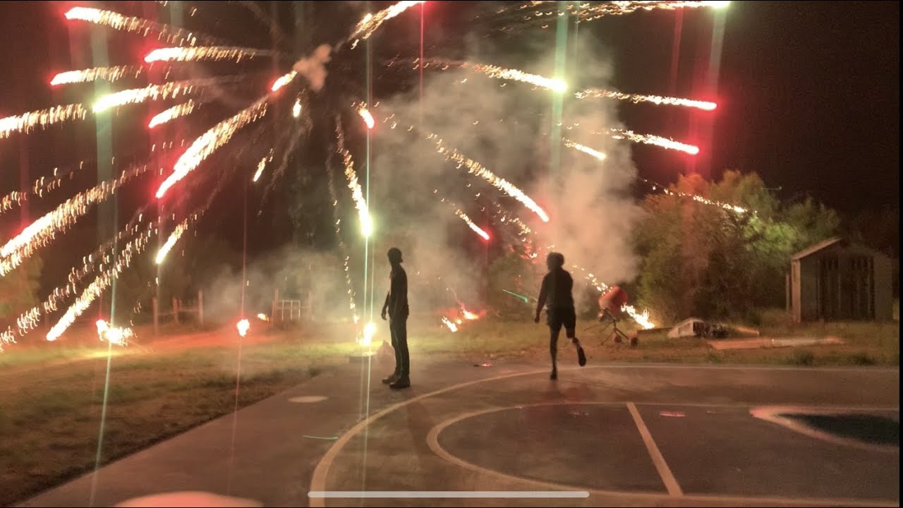 Roman Candle War (SHOT IN THE FACE) YouTube