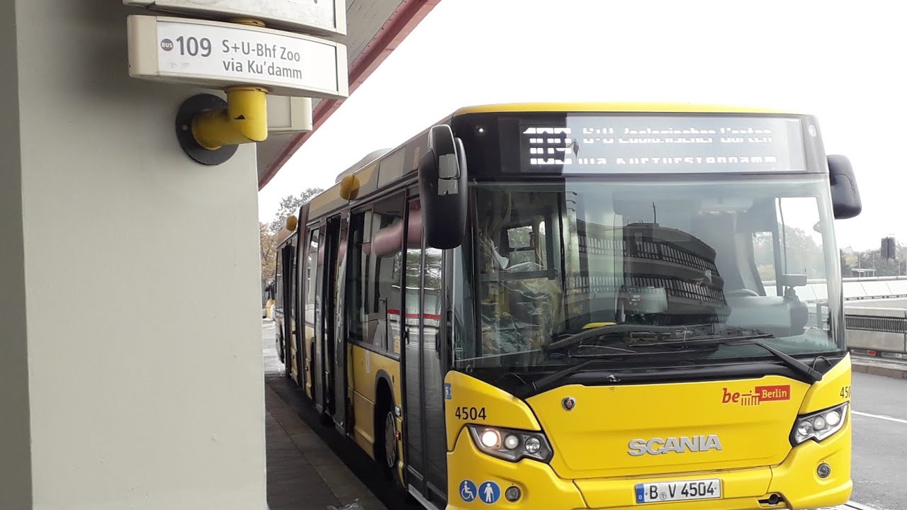 GoodByeTXL - 109 vom Flughafen Tegel nach S+U Zoologischer Garten