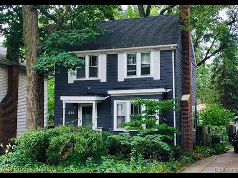526 Gardenia Ave, Royal Oak, MI home video tour