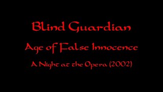 Watch Blind Guardian Age Of False Innocence video