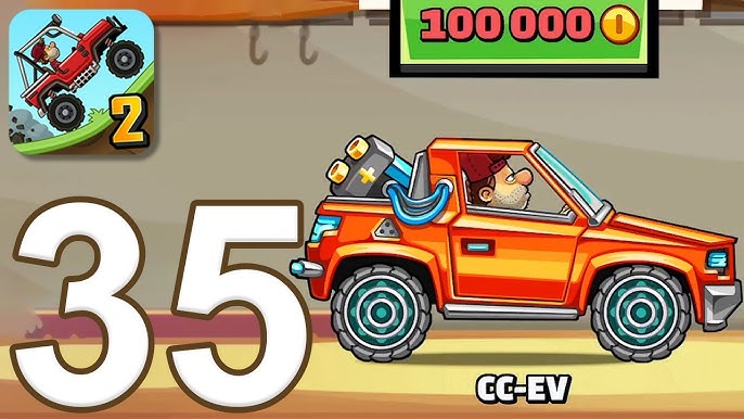 Hill Climb Racing 2 - Epic TRON LEGACY ROTATOR😍 (Gameplay) 