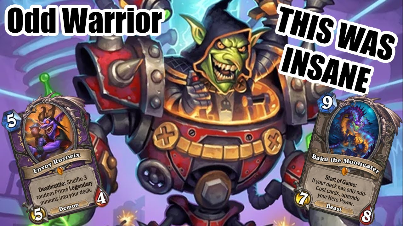INSANE CONTROL V CONTROL MATCH | ODD WARRIOR | Voyage to the Sunken City | Wild Hearthstone